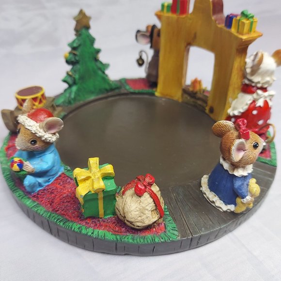 Yankee Candle The Night Before Christmas Mice Large Jar Candle Holder - Picture 13 of 16